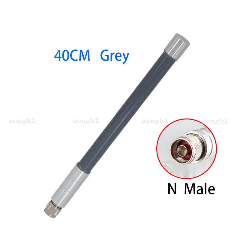 2.4G/ 5.8g Dual-band Route OMNI High-gain Antenna N Male 5G R AP Base Station WIFI Outdoor Waterproof Glass Fiber Antenna