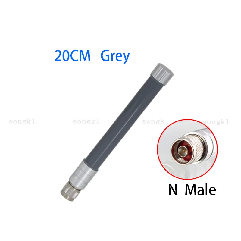 2.4G/ 5.8g Dual-band Route OMNI High-gain Antenna N Male 5G R AP Base Station WIFI Outdoor Waterproof Glass Fiber Antenna