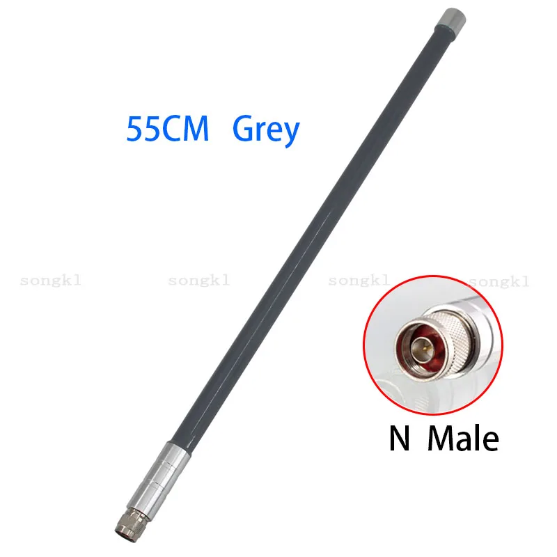 2.4G/ 5.8g Dual-band Route OMNI High-gain Antenna N Male 5G R AP Base Station WIFI Outdoor Waterproof Glass Fiber Antenna