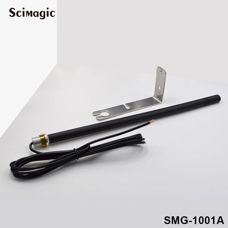 Up to 250m Outdoor Antena 433MHz Garage Gate Remote Control Radio Signal Booster Wireless Repeater 433.92 MHz RG174 2m Cable