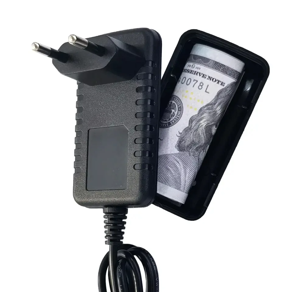 Money Box Hidden Stash Storage Safety Secret Container Safe Deposit Box For Travel Ring Jewelry Fake Electronic Plug