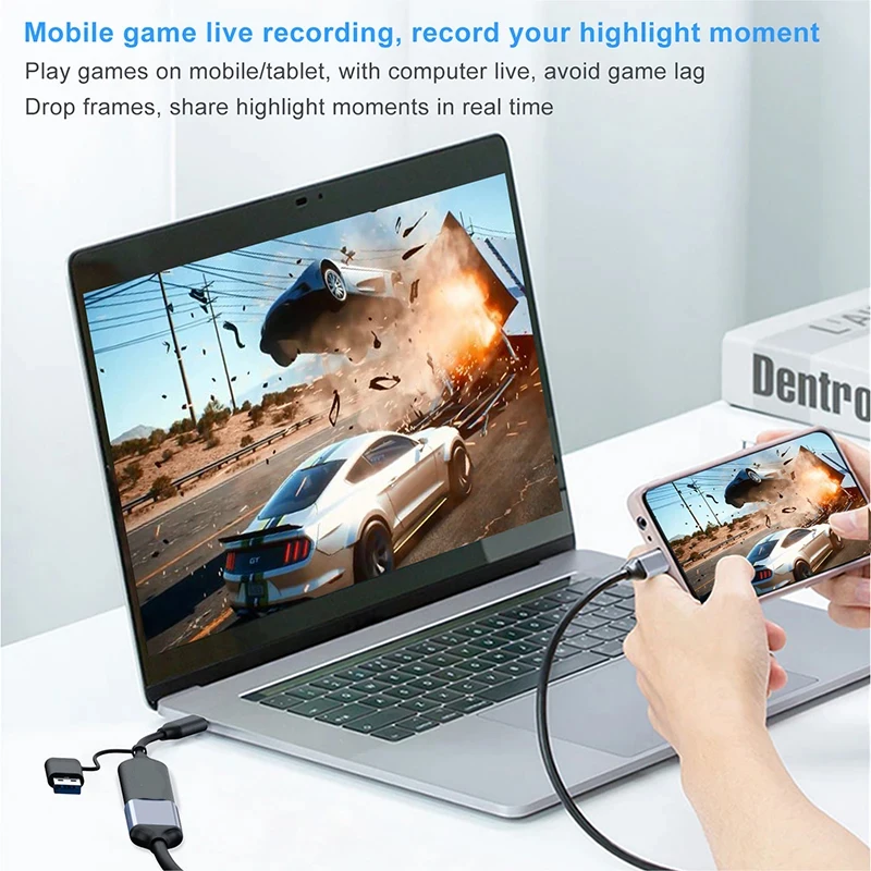 MS2130 Chip Type C USB3.0/2.0 Capture Card 4K HDTV Video Grabber 1080P Game Recording Live Streaming for PS4 Xbox