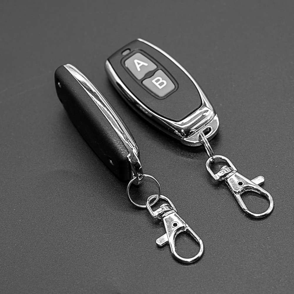 2 Buttons Garage Door Remote Control 433MHz 433.92 MHz Clone Fixed Code Transmitter 433 Gate KeyFob Hand Transmitter