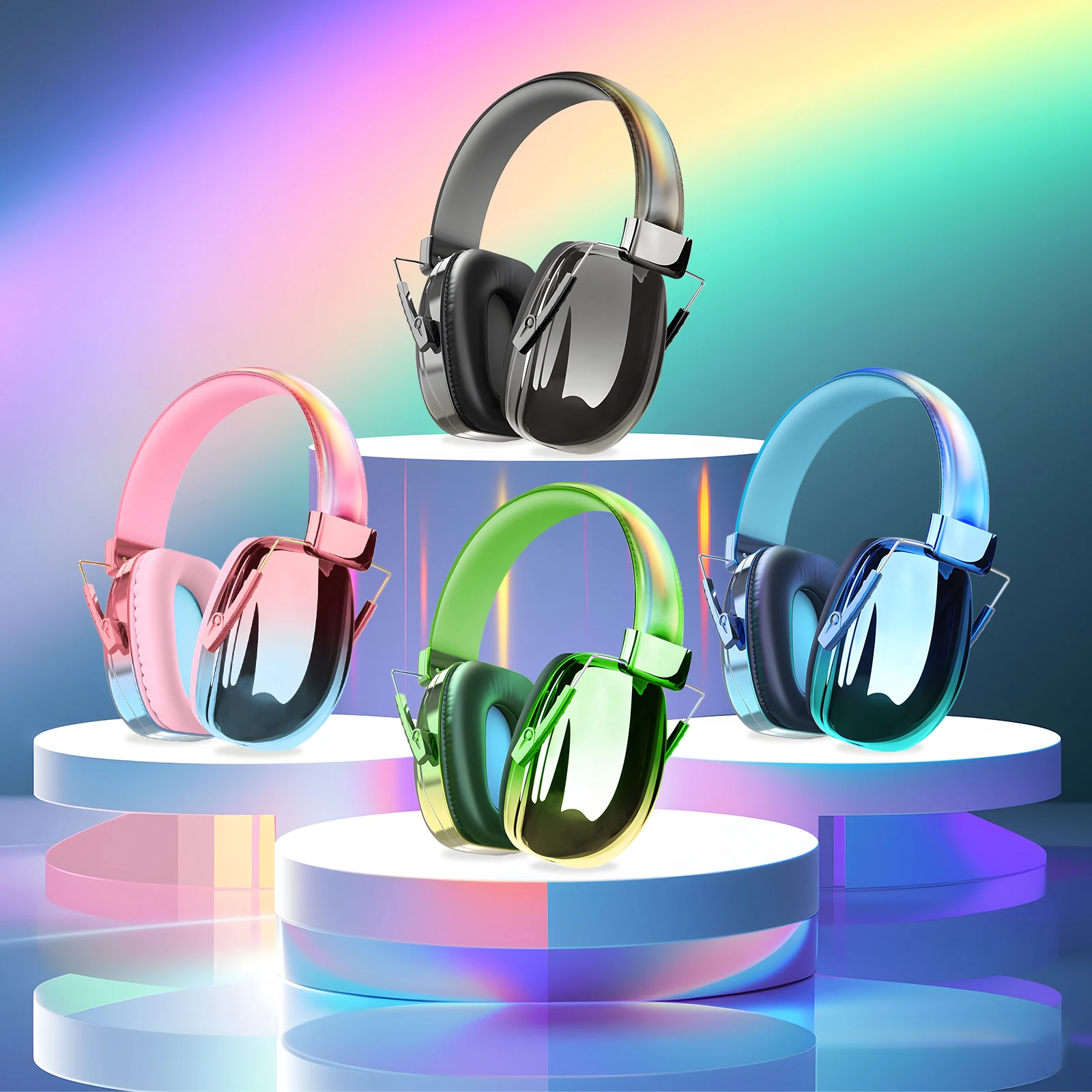 EarMuffs Active Headphones for Electronic Shooting Hearing Protection Ear Protect Noise Reduction Active Hunting Headphone