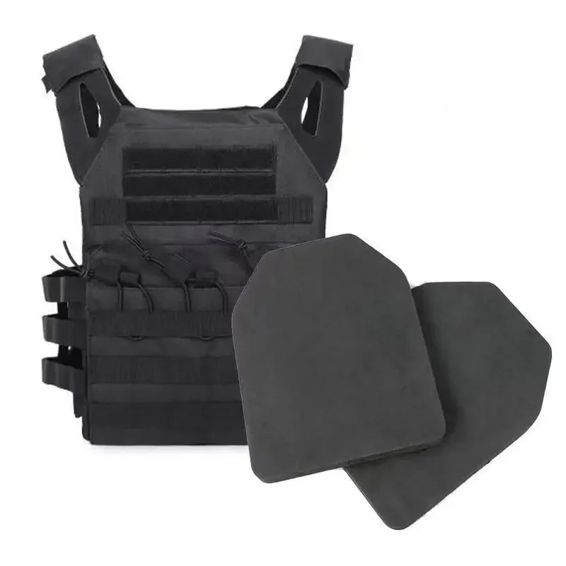 2PCS Airsoft Tactical Vest EVA Plates For Body Armor Carrier Vests Insert Foam SAPI Shock Plate Hunting Paintball CS War Game