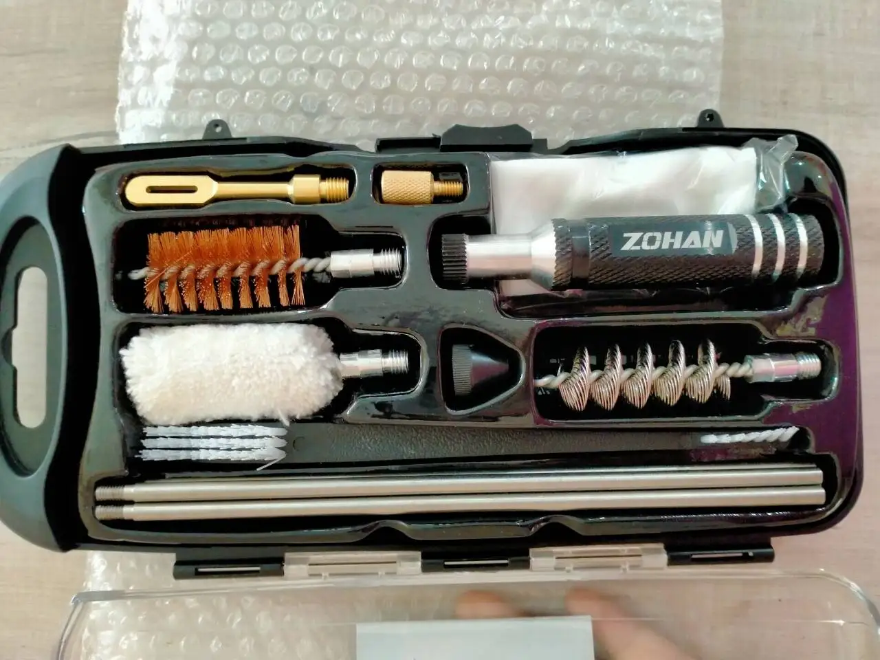 ZOHAN Gun Cleaning Kit for 12 Gauge Shotgun Cleaning Kit Universal Brush Shotgun Cleaner for Hunting Shooting