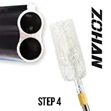 ZOHAN Gun Cleaning Kit for 12 Gauge Shotgun Cleaning Kit Universal Brush Shotgun Cleaner for Hunting Shooting