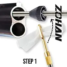 ZOHAN Gun Cleaning Kit for 12 Gauge Shotgun Cleaning Kit Universal Brush Shotgun Cleaner for Hunting Shooting