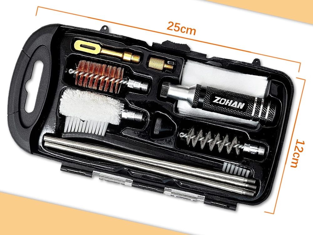 ZOHAN Gun Cleaning Kit for 12 Gauge Shotgun Cleaning Kit Universal Brush Shotgun Cleaner for Hunting Shooting