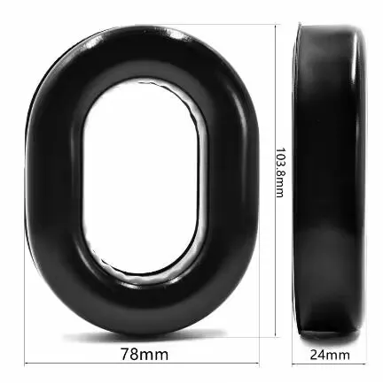 Gel Ear Seals Ear Pads Cushions for David Clark Replacement Gel Earpads Ear Cup for H10-60 H10-20 H10-76 H10-30 H10-13S