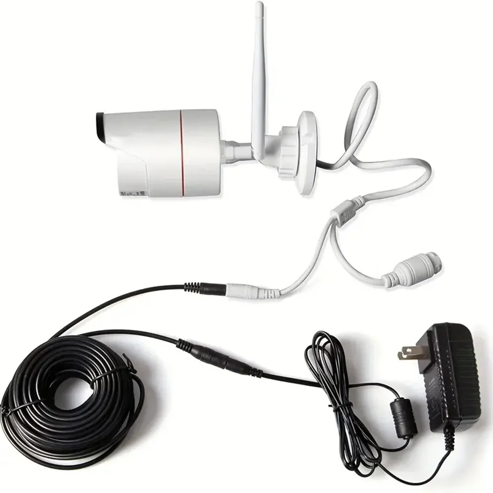 DC 12V Power Adapter Extension Cable 3/5/10/30M 5.5 * 2.1mm Male Female Power Cord Extend Wire Cable For CCTV Camera Router 