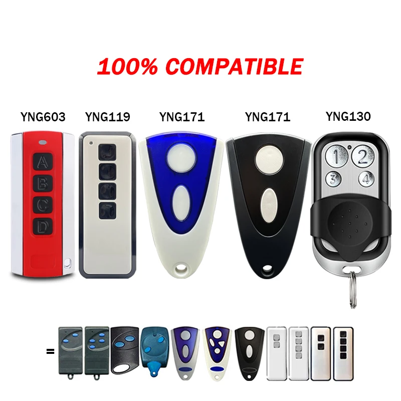 NOVOFERM NOVOTRON 522 524 502 MAX43-2 504 MAX43-4 512 MIX43-2 433.92MHz NOVOFERM Remote Control Garage Door Opener