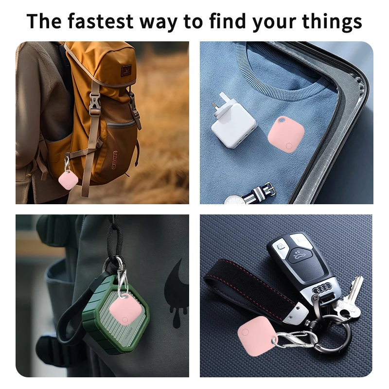 Long-Distance Tracker Beyond Bluetooth Range Tracking Finder For Apple Find My Locate Keys Bag Toys Smart Tag for IOS iPhone