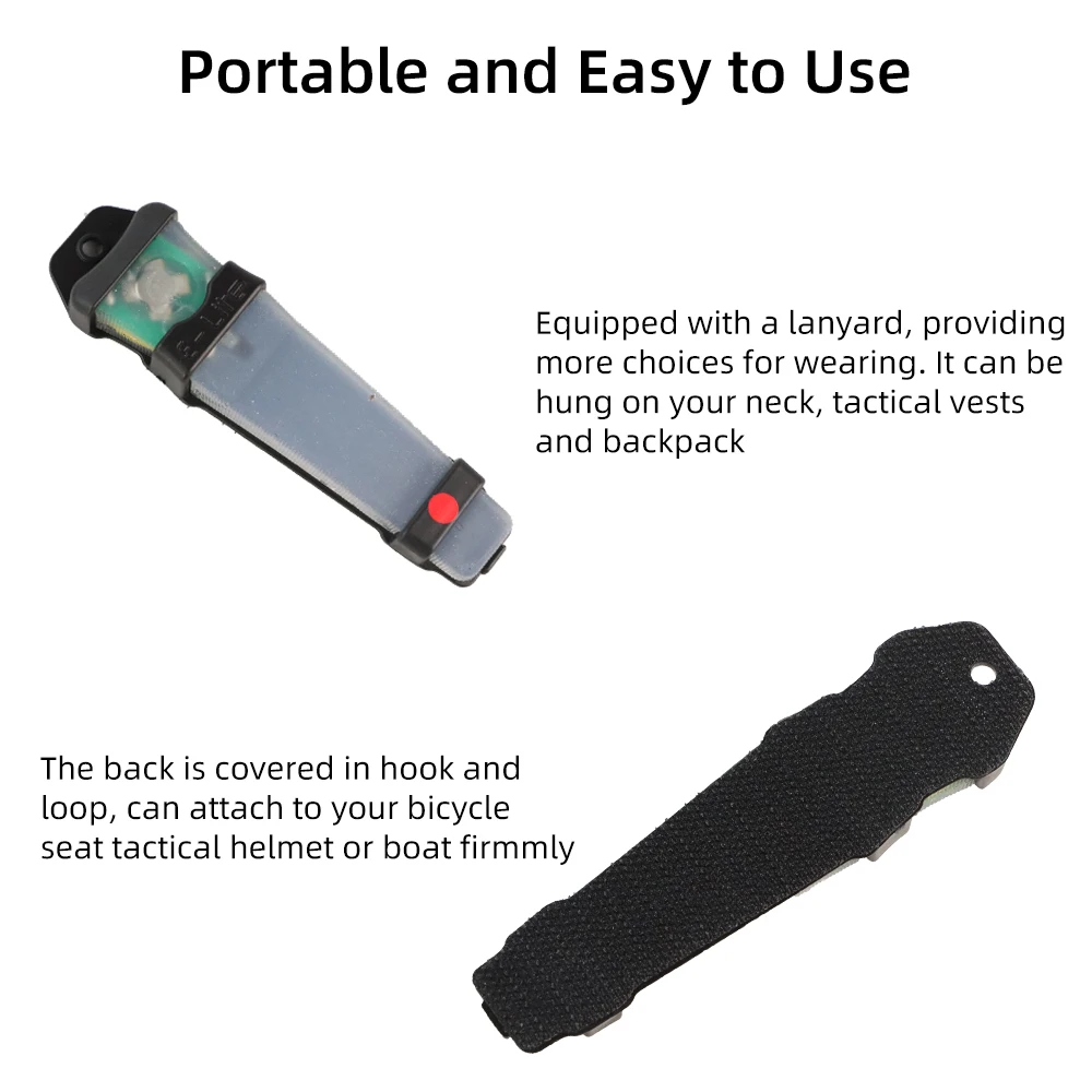 Tactical FMA Helmet Safety Flashing Light IR Strobe Waterproof Outdoor Survival Signal Light Hiking Identification Marker Lamp