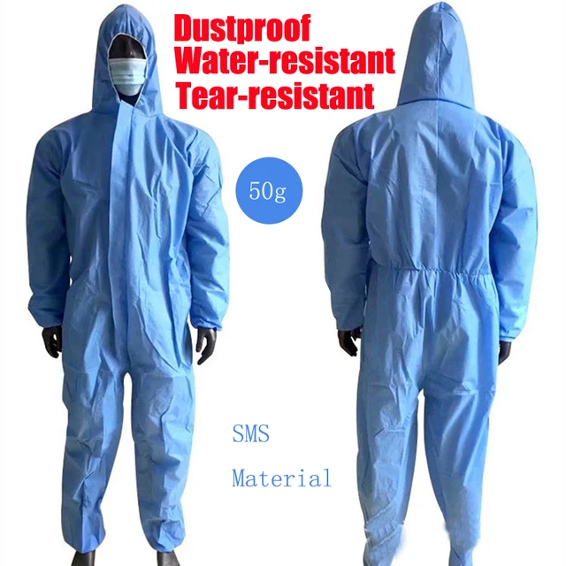Protective Disposable Waterproof Oil-Resistant Work Safety Clothing Spary Painting Cover All Protection Clothes Overall Suit
