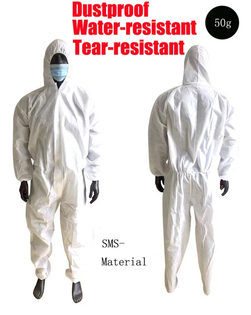 Protective Disposable Waterproof Oil-Resistant Work Safety Clothing Spary Painting Cover All Protection Clothes Overall Suit