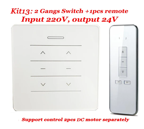 24V DC Motor Switch Panel AC to DC Transformer Rain Sensor Port Linear Actuator Pergola Switch Optional Tuya Smart Life Remote