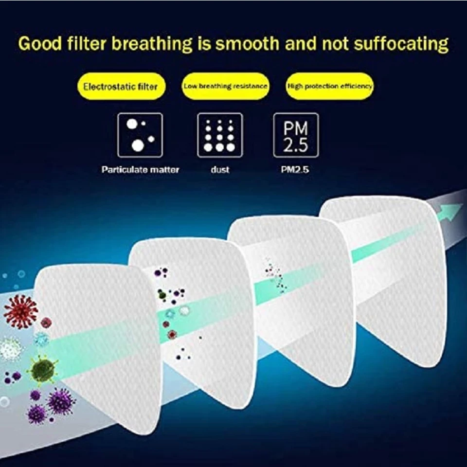 5N11 Cotton Filter Paper 501 Cover For 3M 6001/6200/6800 Gas Mask Spraying Painting Chemical Respirator Dust Proof Accessories