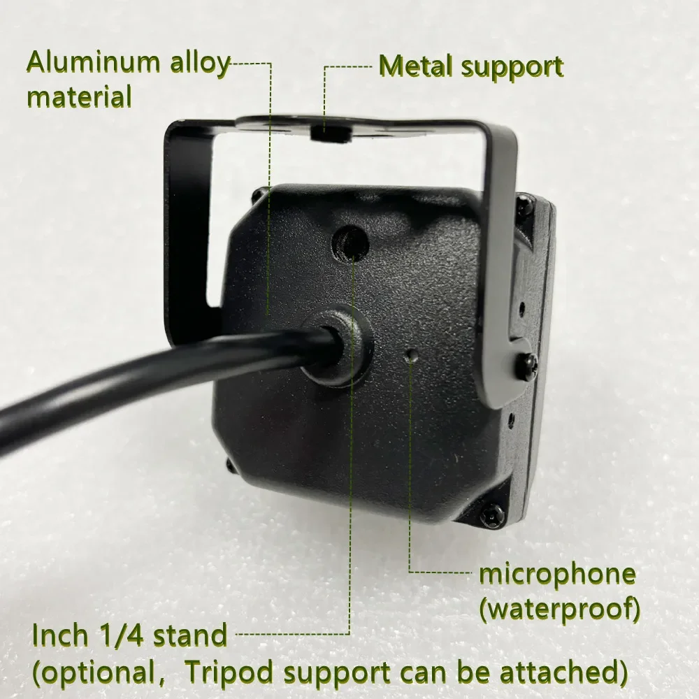 Mini Waterproof Outdoor IP Camera 3MP 4K POE UltraHD Security Camera 10M IR Night Vision Motion Detection Smart Phone/PC Xmeye