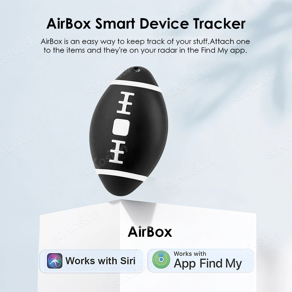 Mini GPS Tracker Global Anti-lost Alarm Locator Compatible with iOS Find My App Key Finder Car Pet Smart Tag for iPhone iTag