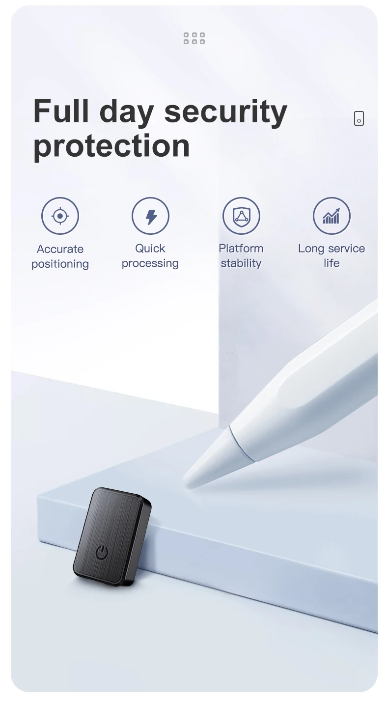 Mini GF08 GPS Car Tracker Real Time Tracking Anti-Theft Anti-lost Key Pet Locator Strong Magnetic Mount SIM Message Positioner
