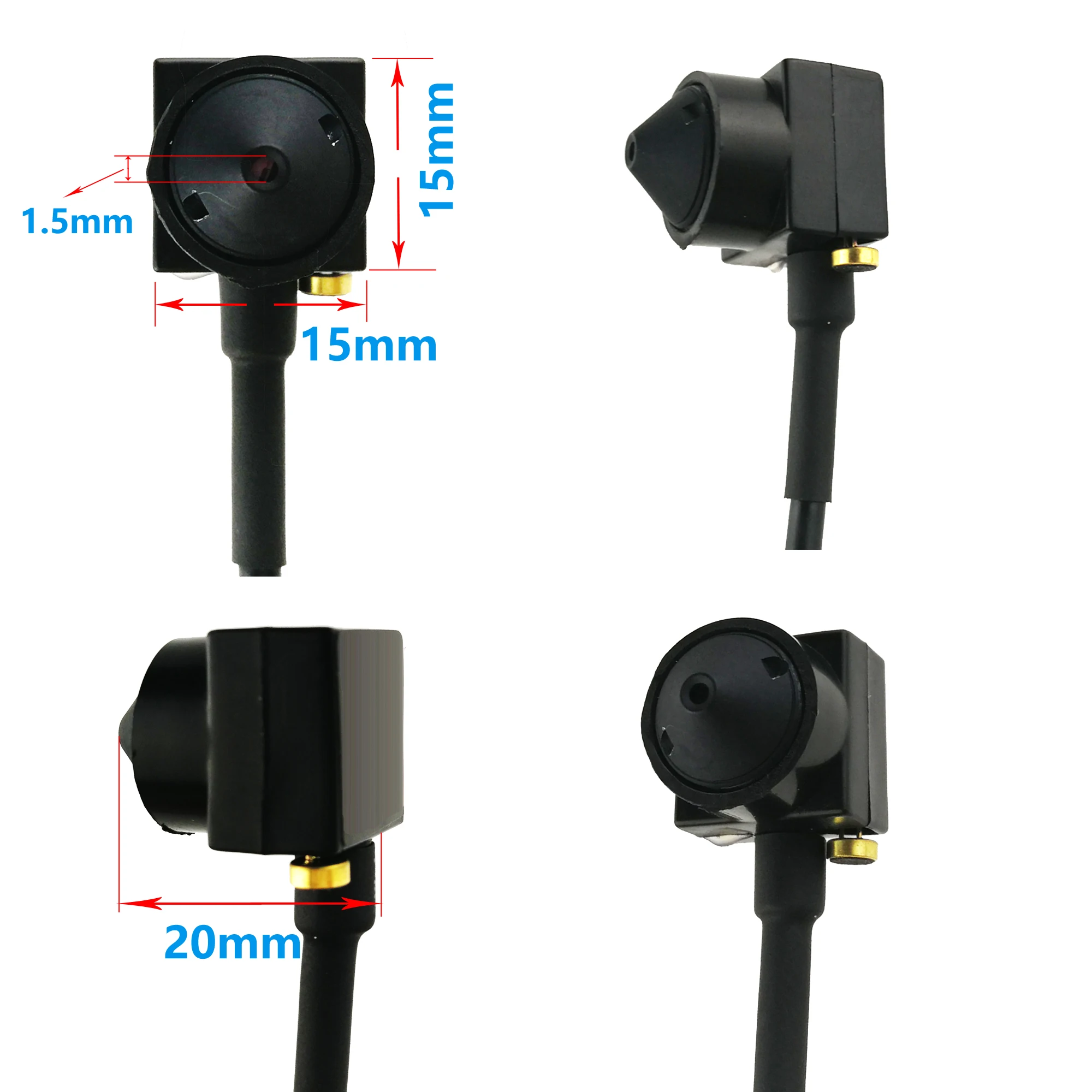 Super Small Mini Analog Camera 3.7/2.1mm 90/140 Degree 700TVL HD Color CCTV Security Surveillance Camera