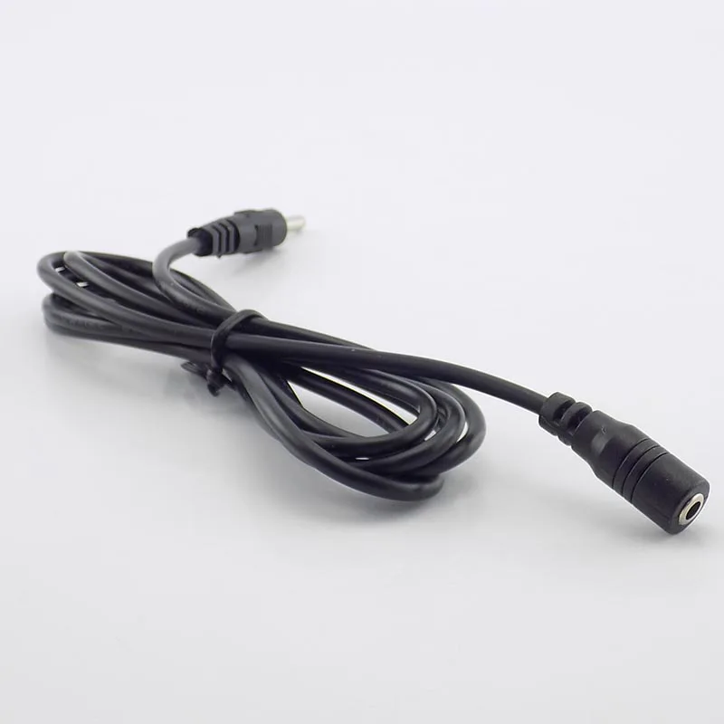 1/1.5/3/5M Male Female DC 5-24V Power Cable Extension Power Cord Adapter 3.5mmx1.35mm Connector for CCTV Cable Security Camera