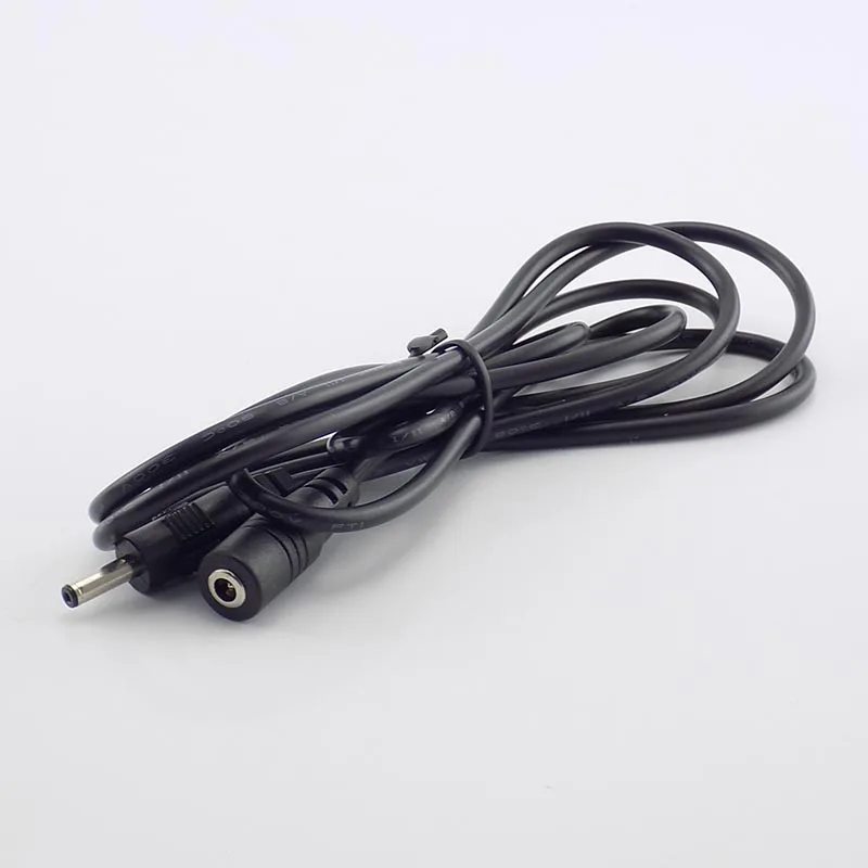 1/1.5/3/5M Male Female DC 5-24V Power Cable Extension Power Cord Adapter 3.5mmx1.35mm Connector for CCTV Cable Security Camera