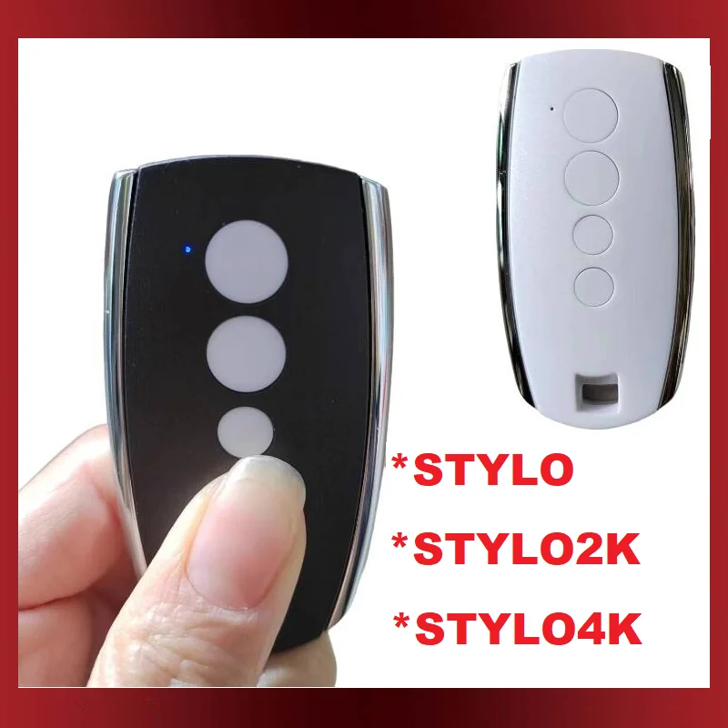 Compatible With STYLO2K STYLO4K STYLO Remote Control 433.92MHz Rolling Code Garage Door Gate Opener Motor Switch