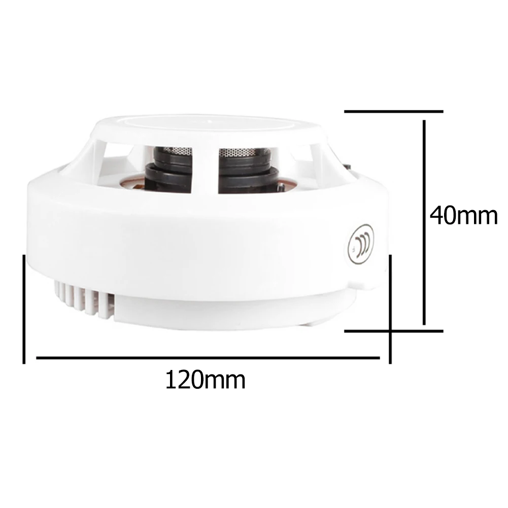 GD-SA1201W Smoke Fire Detector Alarm for Home Security - Reliable and Sensitive Sensor