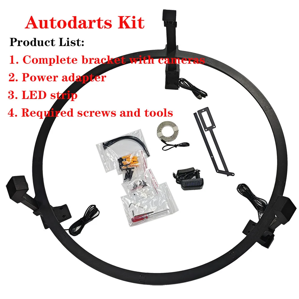 GXIVISION 3pcs IMX179/OV2710/OV2735/OV9732 100 Degree 30fps 2M Cable Camera Module Compatible For Autodarts.io,USB Free Driver