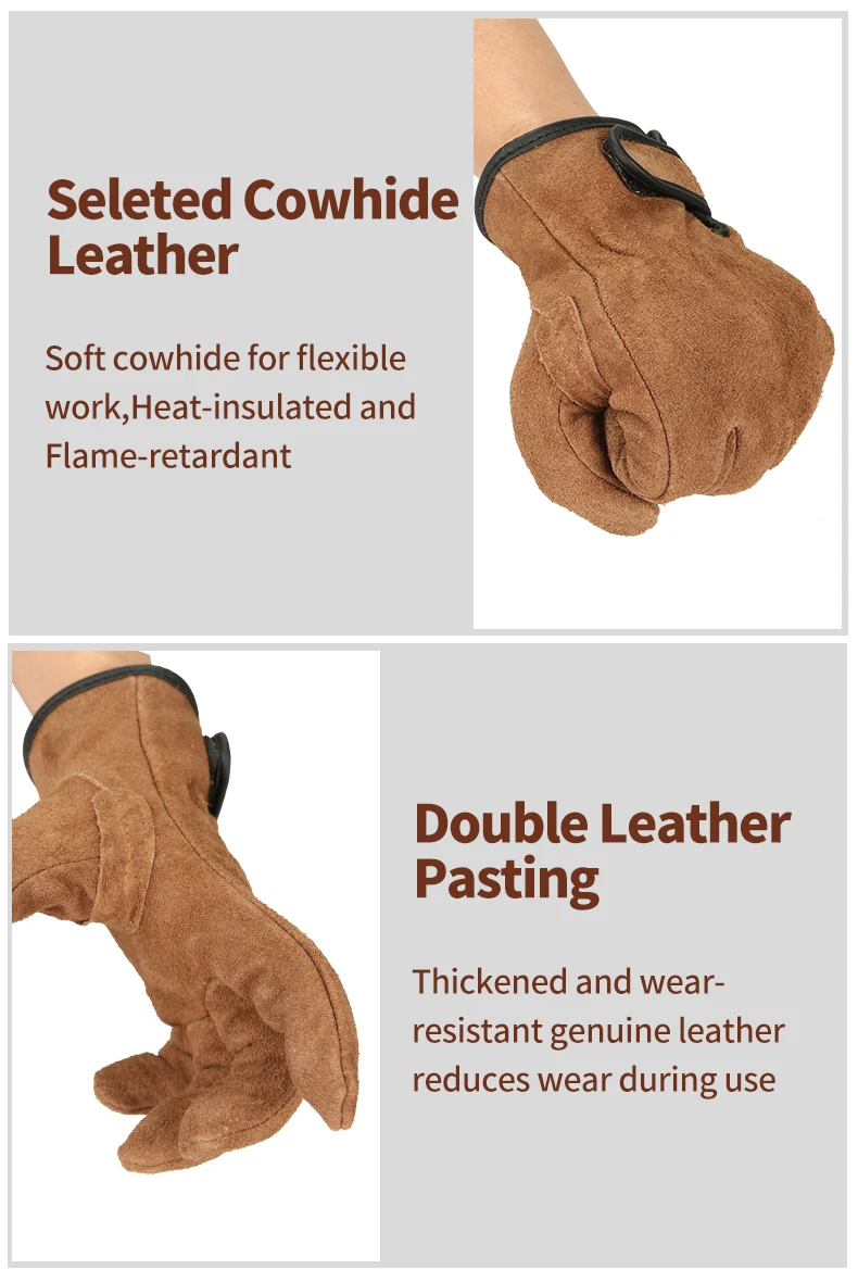 Leather Gloves for Work, rękawiczki skórzane,перчатки рабочие кожаные,Gants de travail cuir,Welding Glove,용접장갑,Mens work Gloves