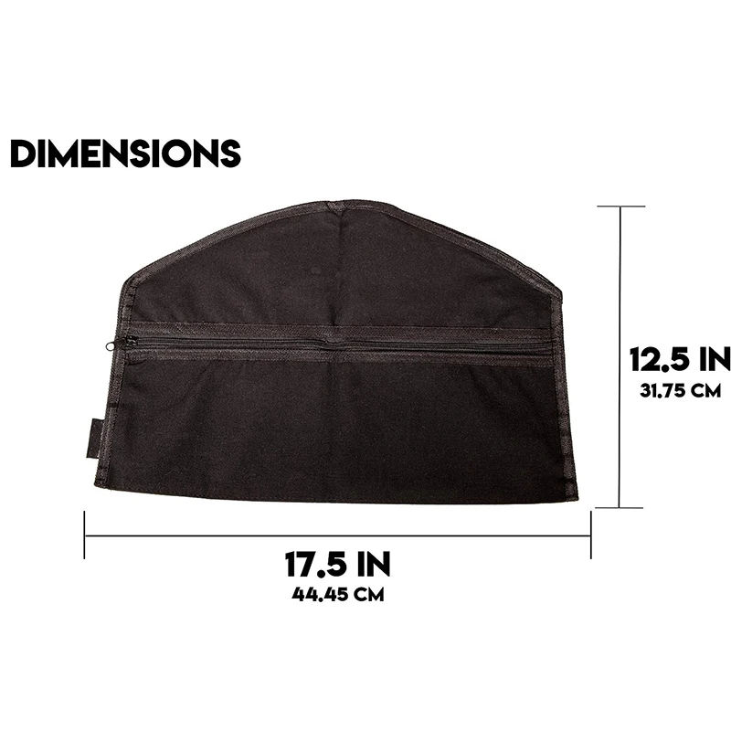 Hanger Diversion Safe Hidden Pocket Safe, Fits Under Hanging Clothes with Pocket to Hide Valuables for Home or Travel