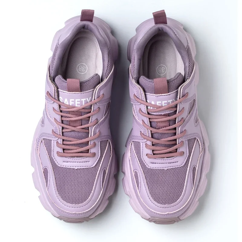 Protective Shoes For Women Men Work Sneakers Fashion Safety Shoes Anti-smash Anti-puncture Indestructible Shoes Work Boot