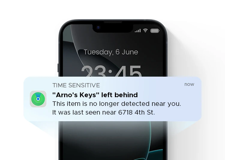 UGREEN Smart Bluetooth Tracker, Keys Finder Item Locator SmartTag Up to 2 Year Battery Phone Finder For Apple Find My (only IOS)
