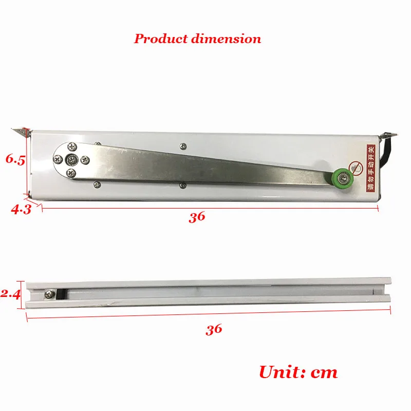 AC 110V 230V OR DC24V Electric Casement Opener Inward Outward Window Driver Unable to Work Alone