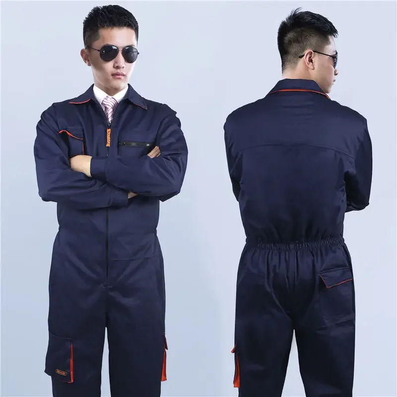 New Work Overall Uniform Men Women Working Coveralls Welding Suit Car Repair Workshop Mechanic Plus Size Clothes