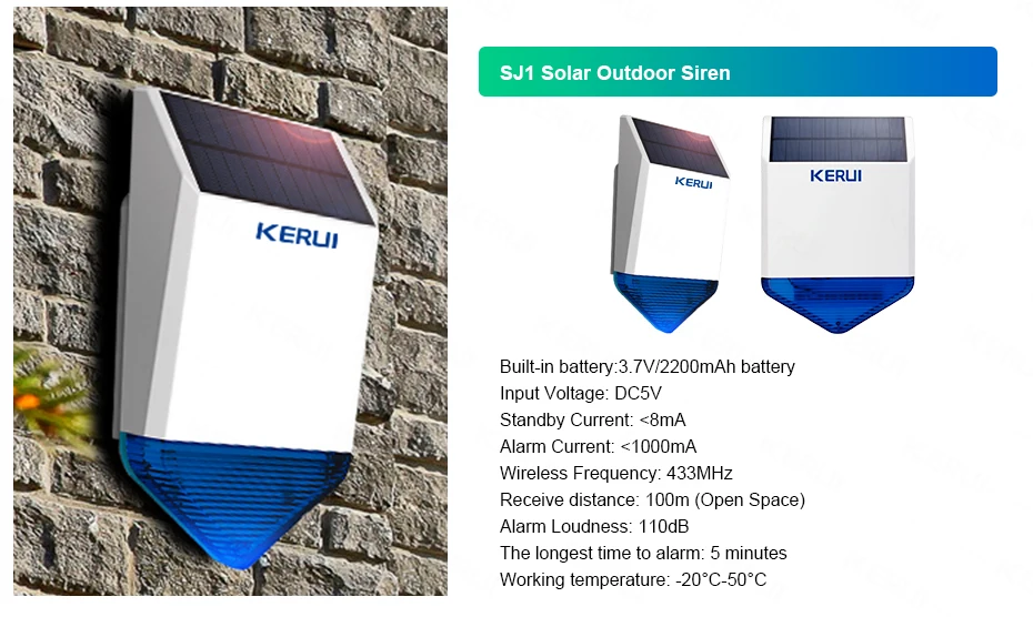 KERUI W204 4G WIFI GSM Alarm System Touch Panel Home Security Tuya Smart RIFD APP Remote Control Burglar PIR Door Sensor Siren