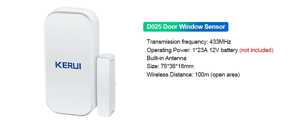 KERUI W204 4G WIFI GSM Alarm System Touch Panel Home Security Tuya Smart RIFD APP Remote Control Burglar PIR Door Sensor Siren