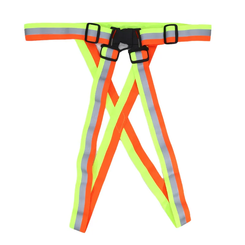 4 Colors Unisex Light High Visibility Safety Vest With Storage Bag Night Construction Cycling Traffic Coat Running Working