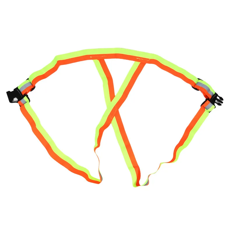 4 Colors Unisex Light High Visibility Safety Vest With Storage Bag Night Construction Cycling Traffic Coat Running Working