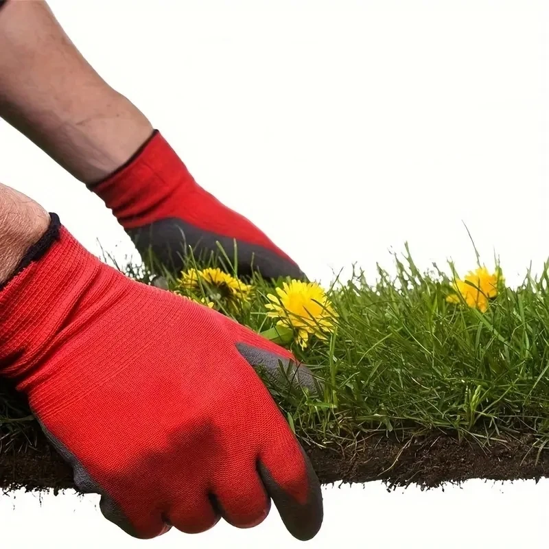 Crinkled Anti-Slip Gloves, Anti-Skid Labor Protection Gloves, Work Gloves. High Grip, Wear-Resistant & Anti-Slip