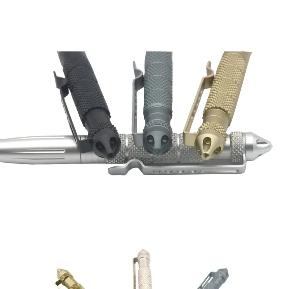 BOOIU Tactical Pen Multifunction Aluminum Alloy Self Defence Tactical Pen Outdoor Security Survival Tools Glass Breaker Pen