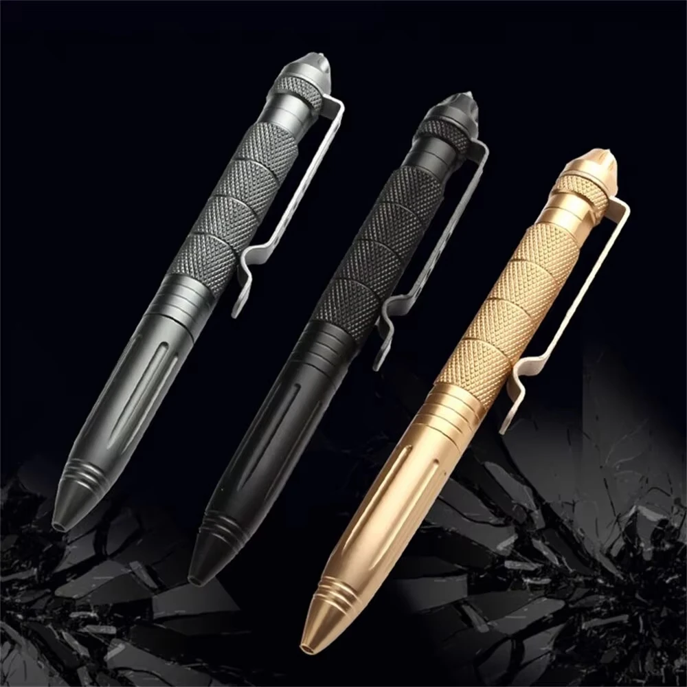 BOOIU Tactical Pen Multifunction Aluminum Alloy Self Defence Tactical Pen Outdoor Security Survival Tools Glass Breaker Pen