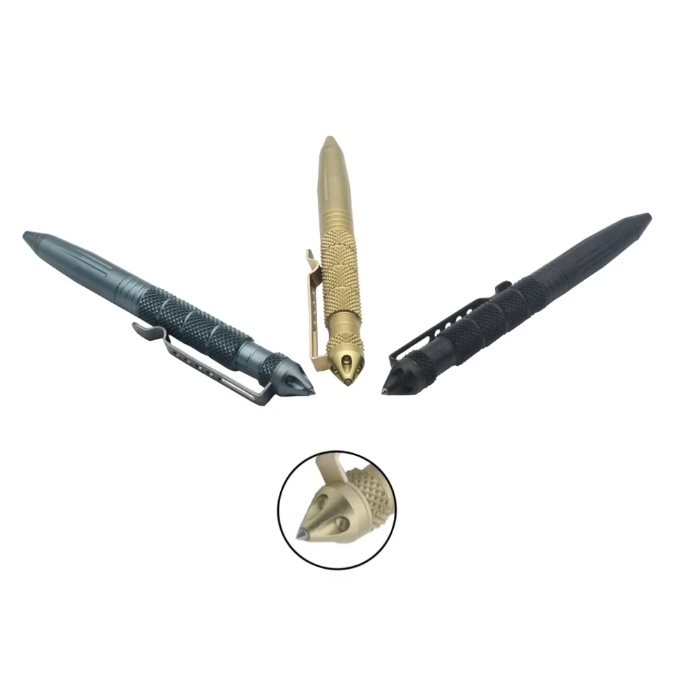 BOOIU Tactical Pen Multifunction Aluminum Alloy Self Defence Tactical Pen Outdoor Security Survival Tools Glass Breaker Pen