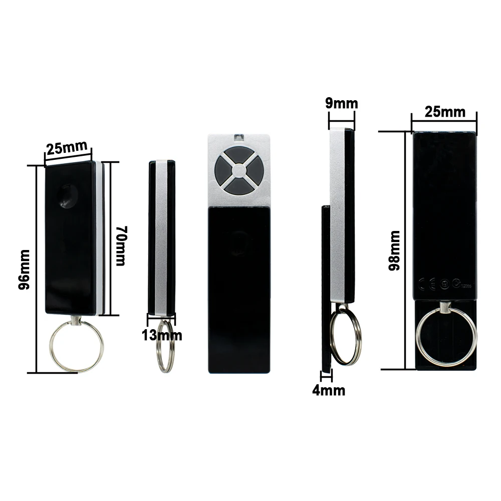 1/2/3/5pcs TX4UNI TX2EV TX2REV TX4UNIS TX4UNIF TX4RUNI Garage Door Remote Control Opener 433MHz