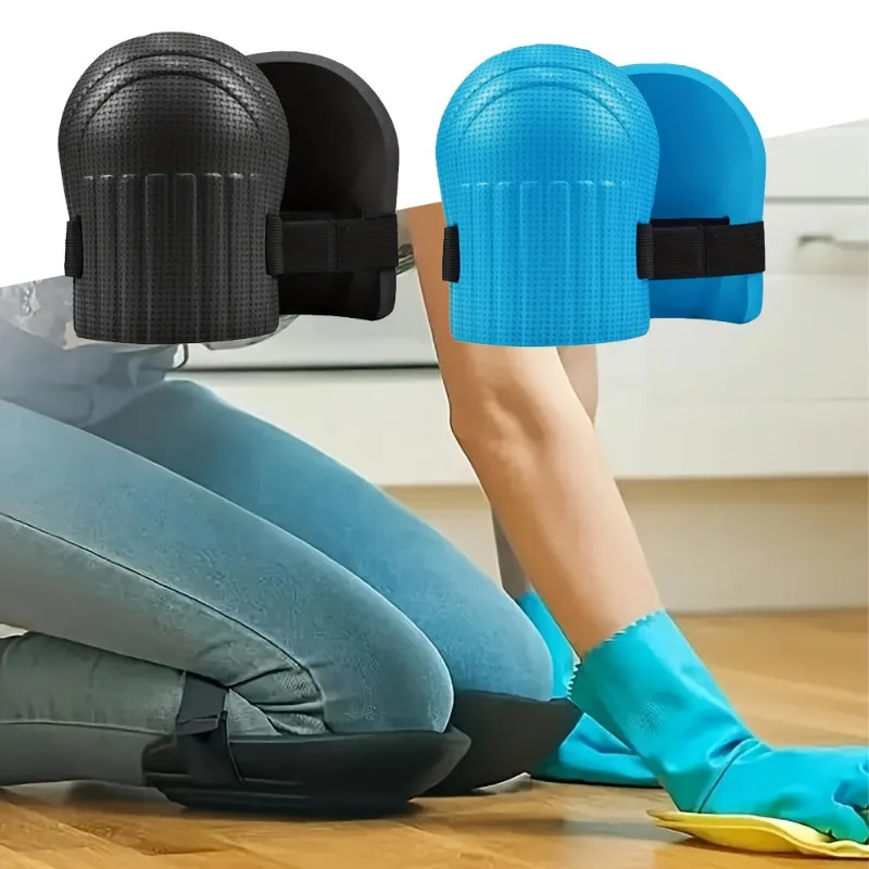 2PCS Comfortable Foam Knee Pads, Textured Anti Slip Knee Pads EVA Knee Pads, Tiled Knee Pads Garden Labor Knee Protection
