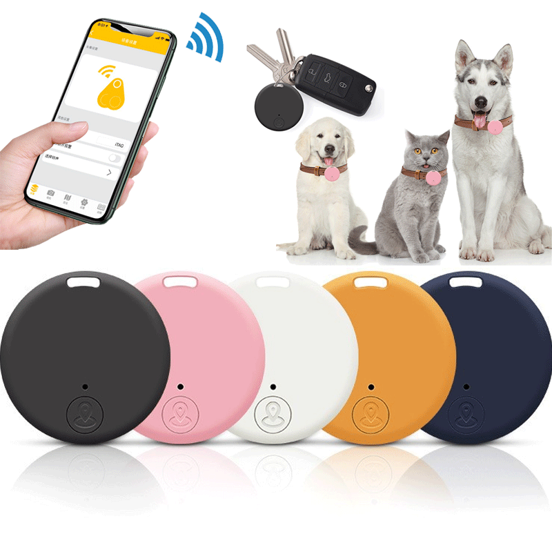 Bluetooth Compatible Tracker Keys Finder Item Locator for Keys Bags Pets Anti-lost Locator Tag Alarm Reminder For IOS Android