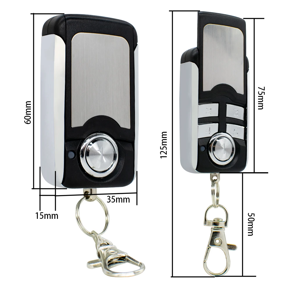 For BiSecur HSE2-868-BS, HSE4-868-BS HS1-868-BS Hand Transmitter 868 MHz Frequency, Garage Door Operator
