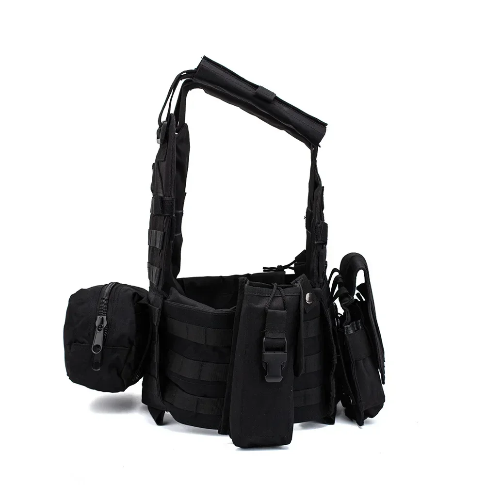 6094 Military Tactical Vest Body Armor Combat Army CS Gear Hunting Plate Carrier Airsoft Accessories Wargame Pouch Molle Vest